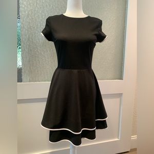 Black Fit & Flare Dress by Aqua